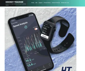 Hockeytrackerapp.com(Elevate Your Game with the #1 App for Hockey Players) Screenshot
