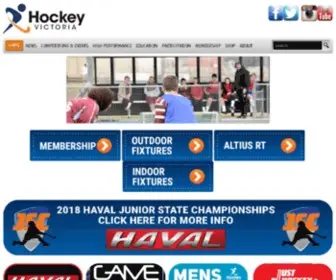 Hockeyvictoria.org.au(Hockey VIC) Screenshot