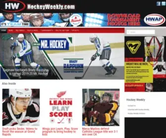 Hockeyweekly.com(Hockey Weekly) Screenshot