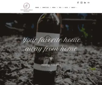 Hockinghillswinery.com(The Hocking Hills Winery of Logan) Screenshot