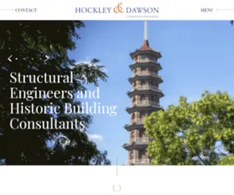 Hockleyanddawson.co.uk(Hockley & Dawson Consulting Engineers) Screenshot