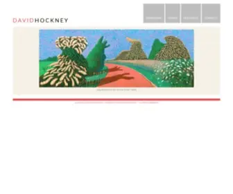 Hockney.com(David Hockney) Screenshot