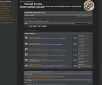 Hockscombatforum.com(Hock Fightin' Words Talk Forum) Screenshot