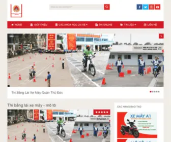 Hoclaixeotohcm.com(Học) Screenshot
