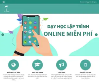 Hoclaptrinhonline.asia(Apache2 Ubuntu Default Page) Screenshot