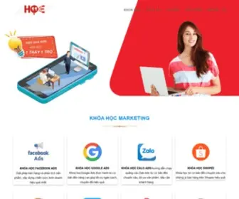 Hocmarketing.vn(Khóa Học Marketing từ căn bản tới chuyên sâu) Screenshot