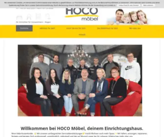 Hoco-Moebel.de(HOCO Möbelhaus) Screenshot