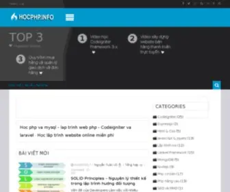 HocPhp.info(HocPhp info) Screenshot