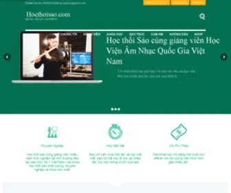 Hocthoisao.com(#1 Học Thổi Sáo) Screenshot