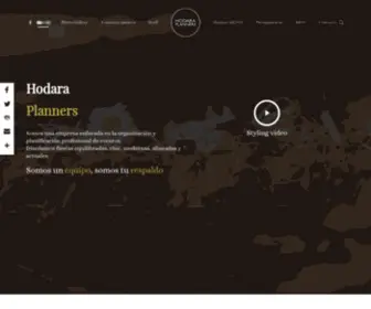 Hodaraplanners.com(Event planner) Screenshot