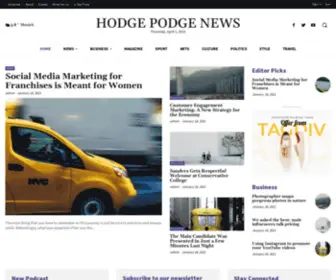 Hodgepodgenews.com(Hodge Podge News) Screenshot