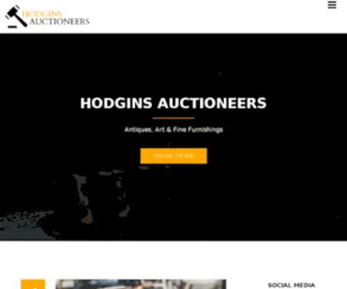 Hodginsauctioneers.com(Hodgins Auctioneers) Screenshot