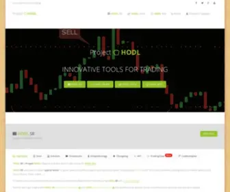 Hodl.org(Connecting blockchains) Screenshot