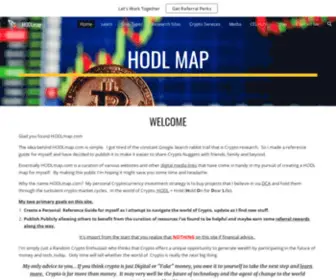 Hodlmap.com(HODLmap) Screenshot