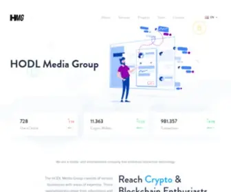 Hodlmediagroup.com(We are a media) Screenshot