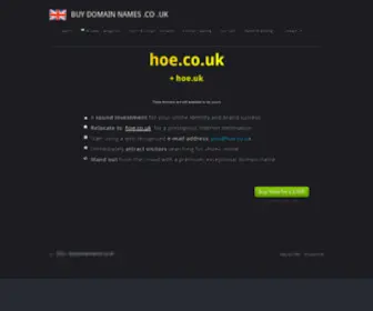 Hoe.co.uk(Hoe) Screenshot