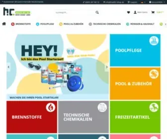 Hoefer-Shop.de(Poolpflege und Brennstoffe günstig bei) Screenshot