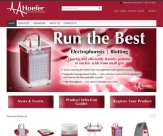 Hoeferinc.com(Hoefer Inc) Screenshot