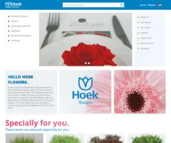 Hoekflowers.com(Hoek flowers) Screenshot