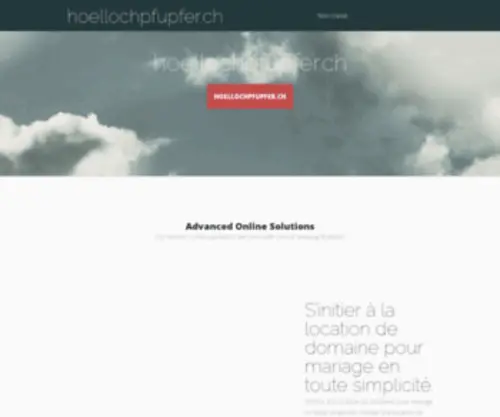 Hoellochpfupfer.ch(Geschichte) Screenshot