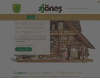 Hoenes-Uhren.de(Kuckucksuhren) Screenshot