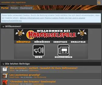 Hoergruselspiele.de(Hörspiel) Screenshot