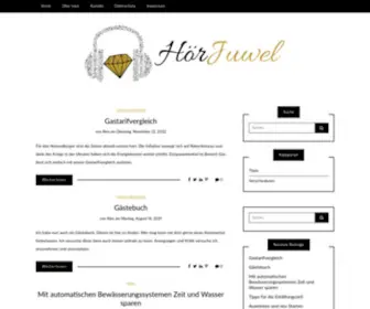 Hoerjuwel.de(Mein Blog) Screenshot