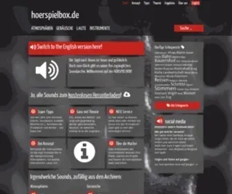 Hoerspielbox.de(Sounds kostenlos) Screenshot