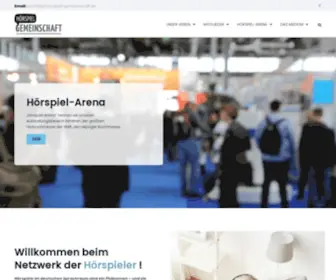 Hoerspielgemeinschaft.de(Hörspiel) Screenshot