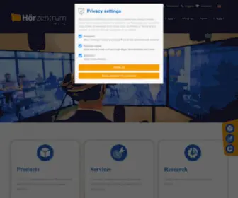 Hoertech.de(Kompetenzzentrum für Hörgeräte) Screenshot
