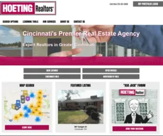 Hoeting.com(Hoeting Realtors) Screenshot