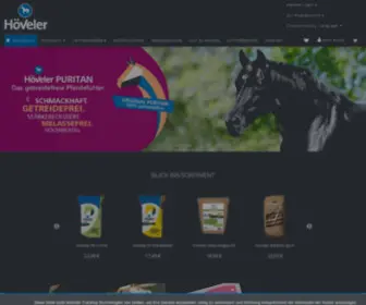 Hoeveler-Shop.com(Höveler) Screenshot