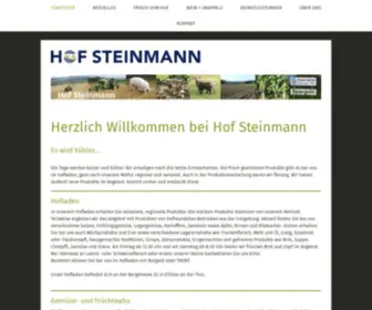 Hof-Steinmann.ch(Hof Steinmann) Screenshot