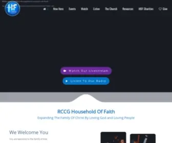 Hofarlington.org(RCCG Household Of Faith) Screenshot