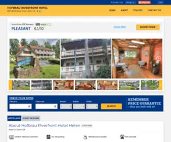 Hofbrauriverfronthotelhelen.us(Book Hofbrau Riverfront Hotel Helen online. Hofbrau Riverfront Hotel) Screenshot