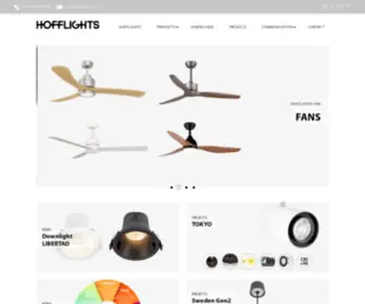 Hofflights.com(Lighting company) Screenshot