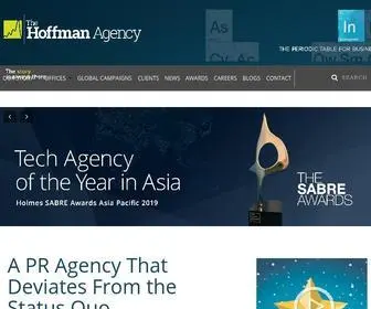 Hoffman.com(Global Tech PR Agency in Silicon Valley) Screenshot