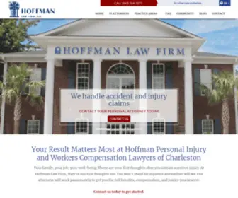 Hoffmanlawfirm.com(Charleston Personal Injury Lawyers) Screenshot