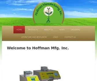 Hoffmanmfg.com(Hoffman Mfg) Screenshot