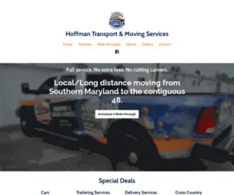 Hoffmanmoving.com(Hoffman Transport & Moving Services) Screenshot