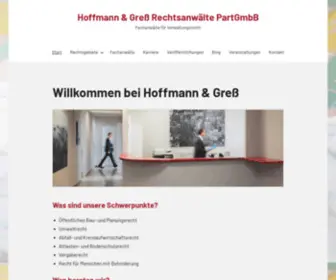 Hoffmann-Gress.de(Hoffmann & Greß) Screenshot