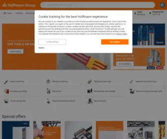 Hoffmann-Tools.com(Hoffmann Group) Screenshot