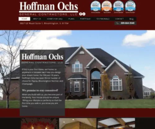 Hoffmanochs.com(Hoffman Ochs General Contractor LLC) Screenshot