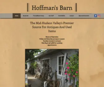 Hoffmansbarn.com(Hoffman's Barn) Screenshot