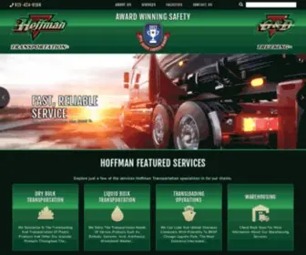 Hoffmantransportation.com(G&D Trucking Inc./Hoffman Transportation) Screenshot