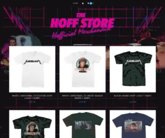 Hoffshop.com(The official The Hoff store) Screenshot