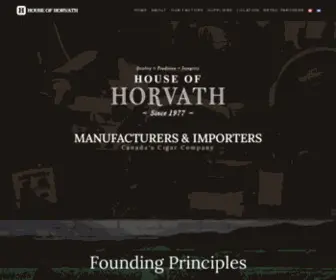 Hofhcanada.com(Canada's Cigar Company) Screenshot