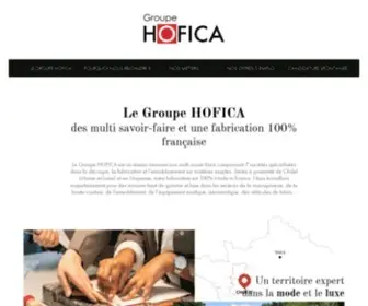 Hofica.com(Le Groupe HOFICA) Screenshot