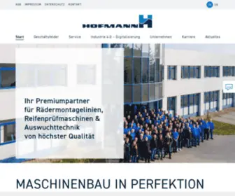 Hofmannmaschinen.com(Hofmannmaschinen) Screenshot