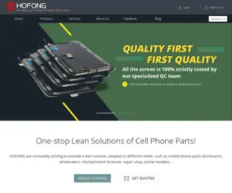 Hofong.net(Wholesale Cell Phone Parts) Screenshot